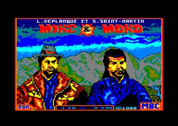 Mike & Moko (F) (2 faces) (1988) screen shot title
